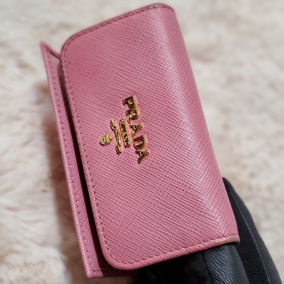 Prada Handbags - Authentic Prada key case in Saffiano leather